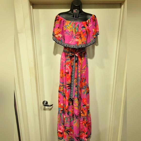 Dresses Multi Colored Maxi Dress Poshmark